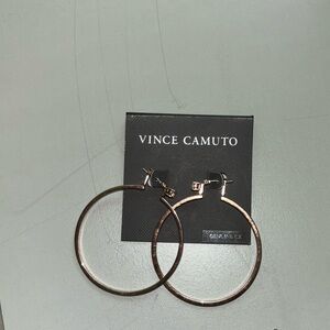 Vince Camuto rose gold earrings. Plated